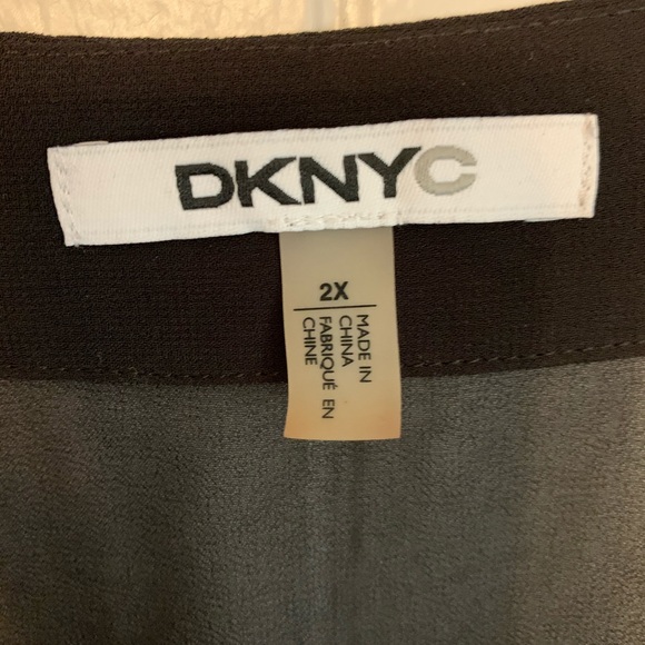 DKNYC Plus Size Black Sequined Black Dress 2X - Picture 5 of 6